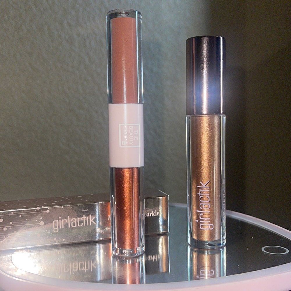 NIB🌸 Girlactik Metallic Eye Sparkle Shadow Glam + duo shadow